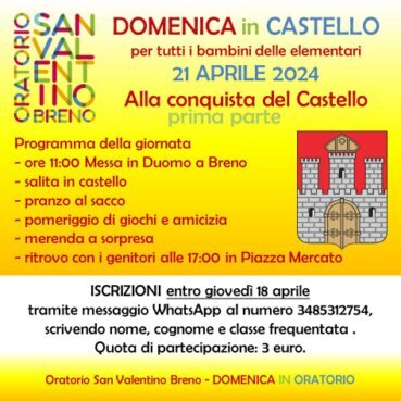 Alla conquista del Castello