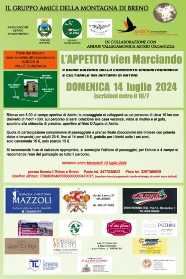 passeggiata gastronomica